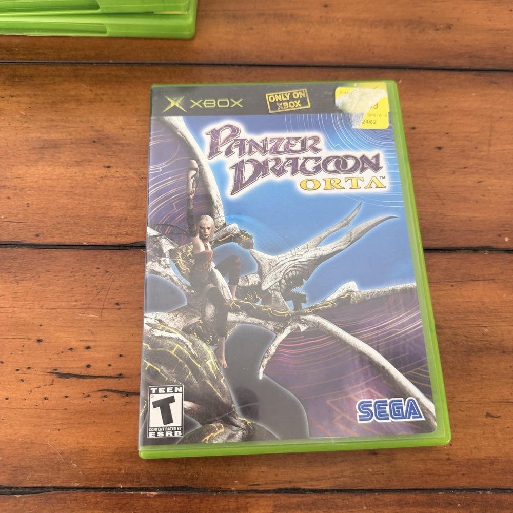 Xbox Panzer Dragoon Orta 2003 Complete In Box